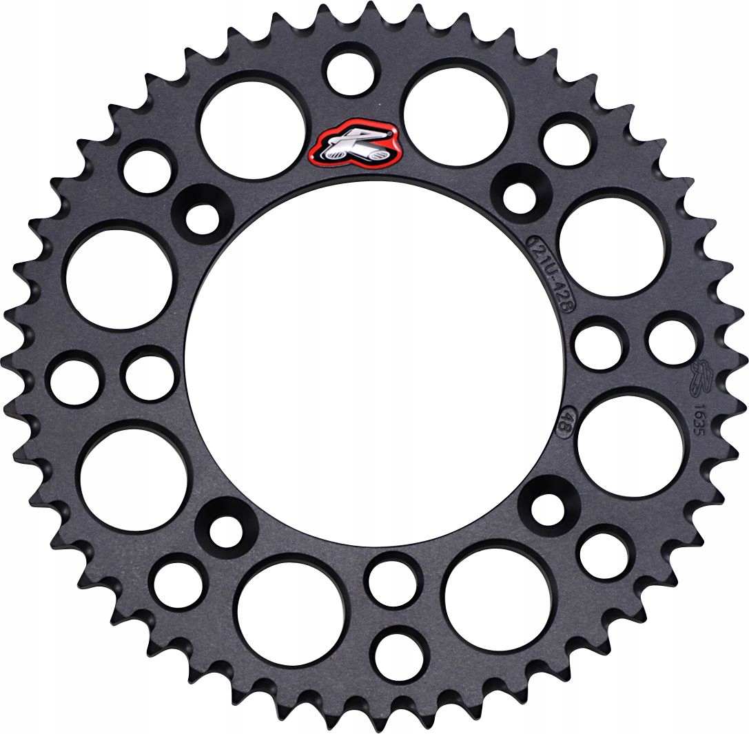 ШЕСТЕРНЯ ЗАД RENTHAL R 428 48T BK ULTRA LIGHT SC 