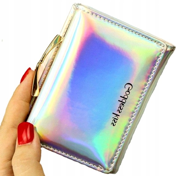 

Damski portfel portmonetka z praktycznym zapięciem