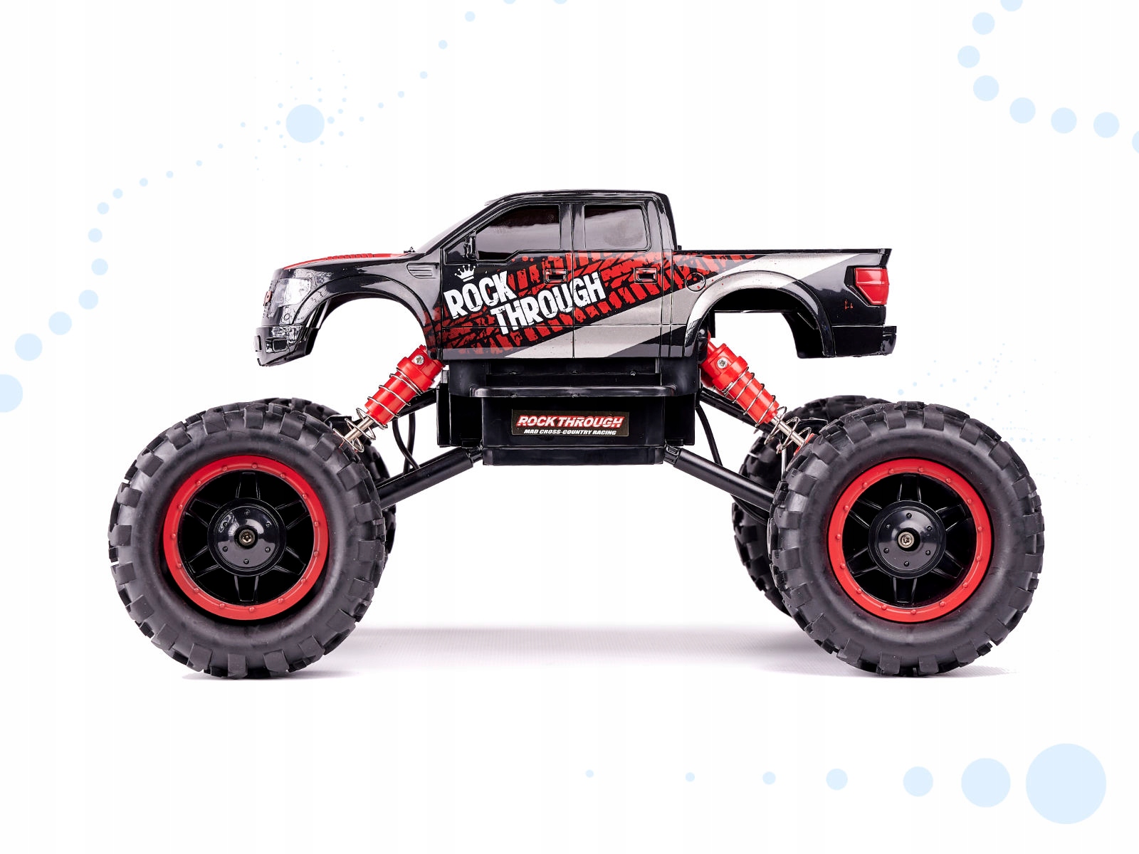 SAMOCHÓD STEROWANY Auto RC MoNsTeR 4x4 TERENOWY Skala 1:14