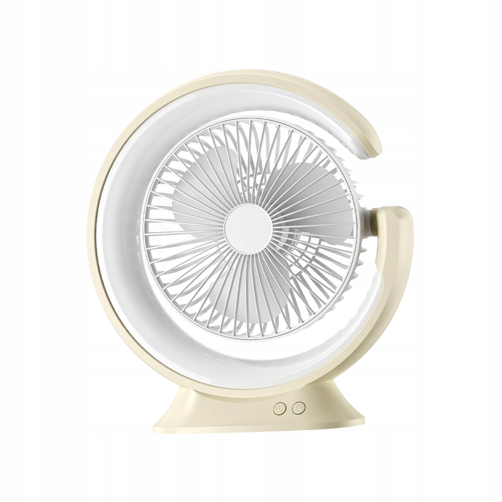 Wentylator biurkowy z diodami LED Cichy pulpit, biały Typ klimatyzator