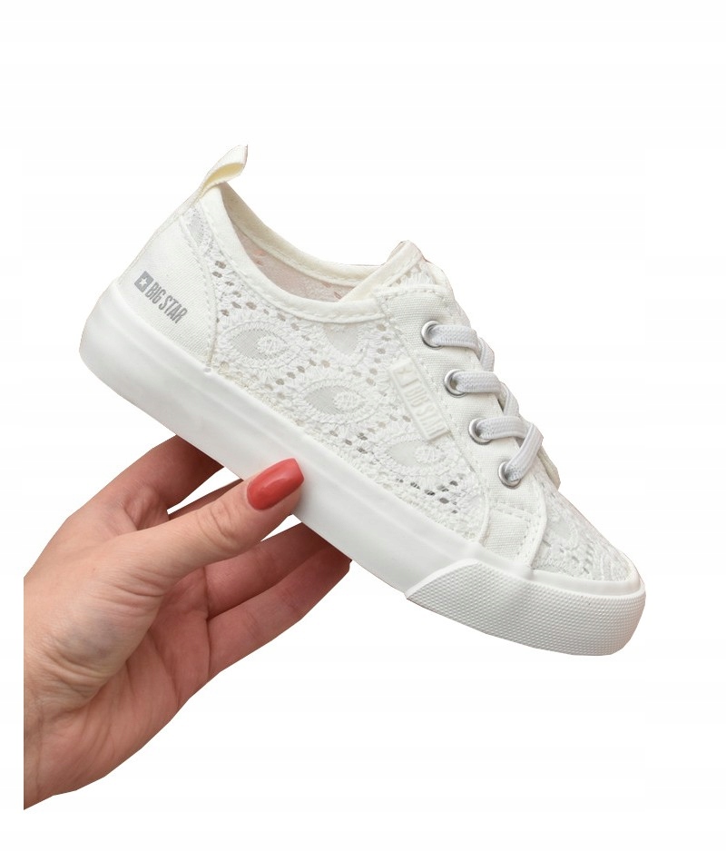 

Trampki dziecięce Big Star JJ374134 Białe 26