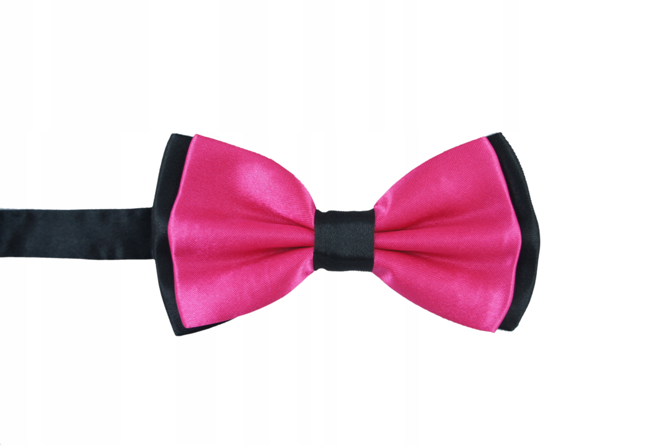 Muszka męska do garnituru fuksja fuksjowa elegant