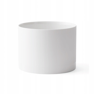 Menu Cylindrical Kvetináč na kvety 20 cm Biela matná