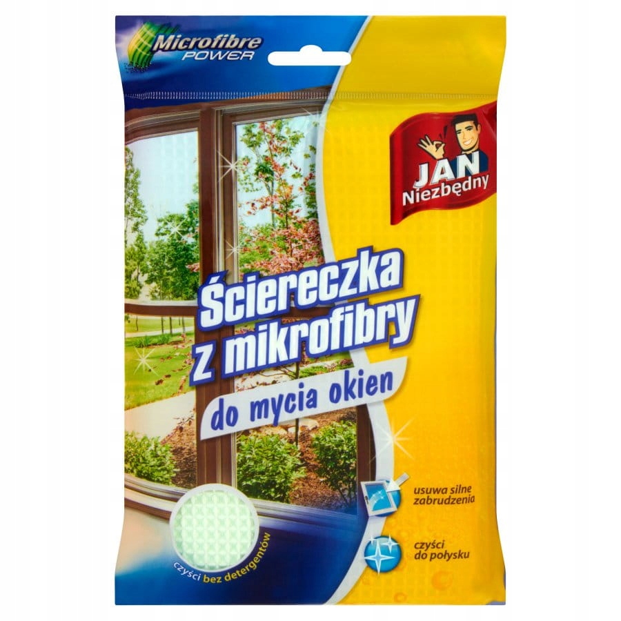 

Jan Niezbędny Ścierka Do Okien Mikrofibra