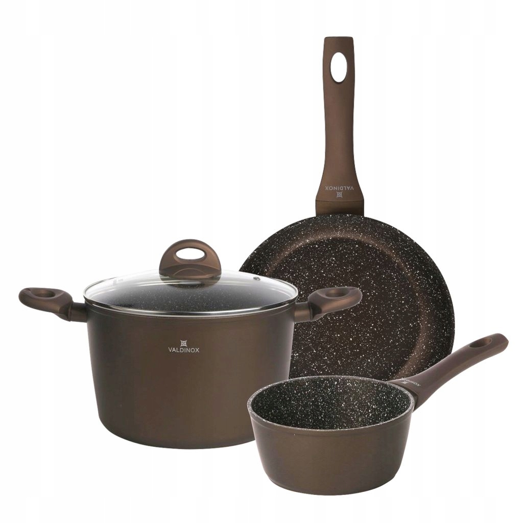 

Garnki Valdinox Aurum Zestaw Garnków Patelnia 4EL