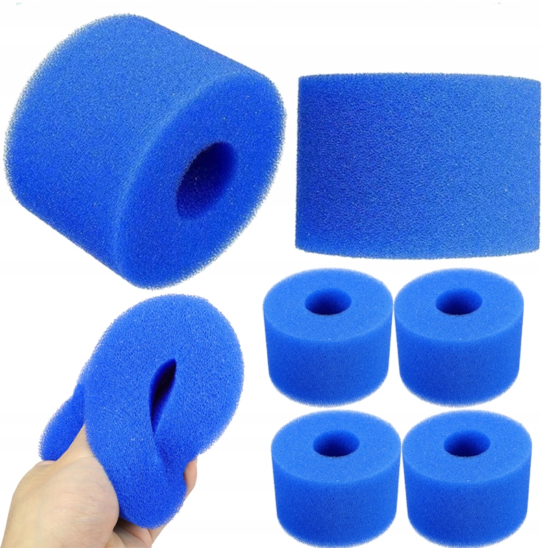 

6×FILTR Gąbkowy Do Basenu Typu Intex S1 10.8×7.3cm