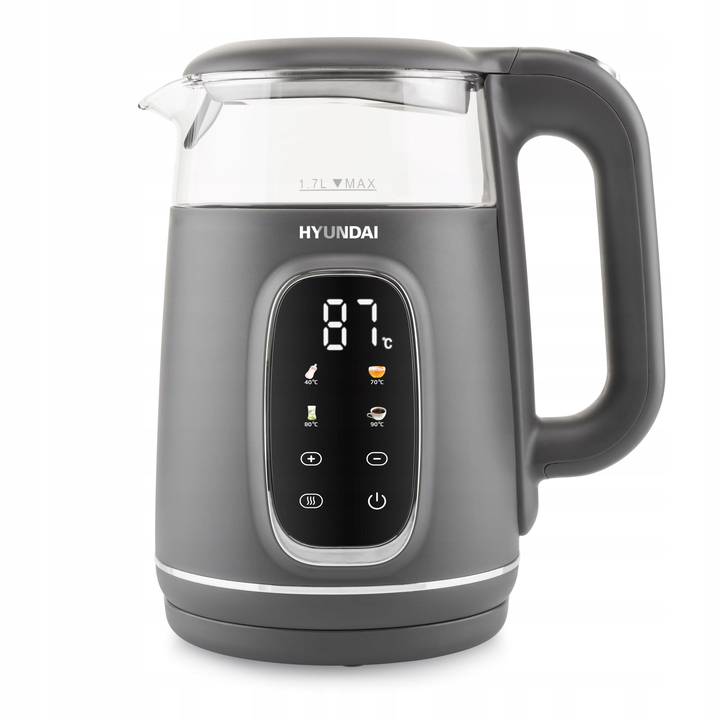Czajnik elektryczny Hyundai HY-VK670 2200 W 1,7 l czarny