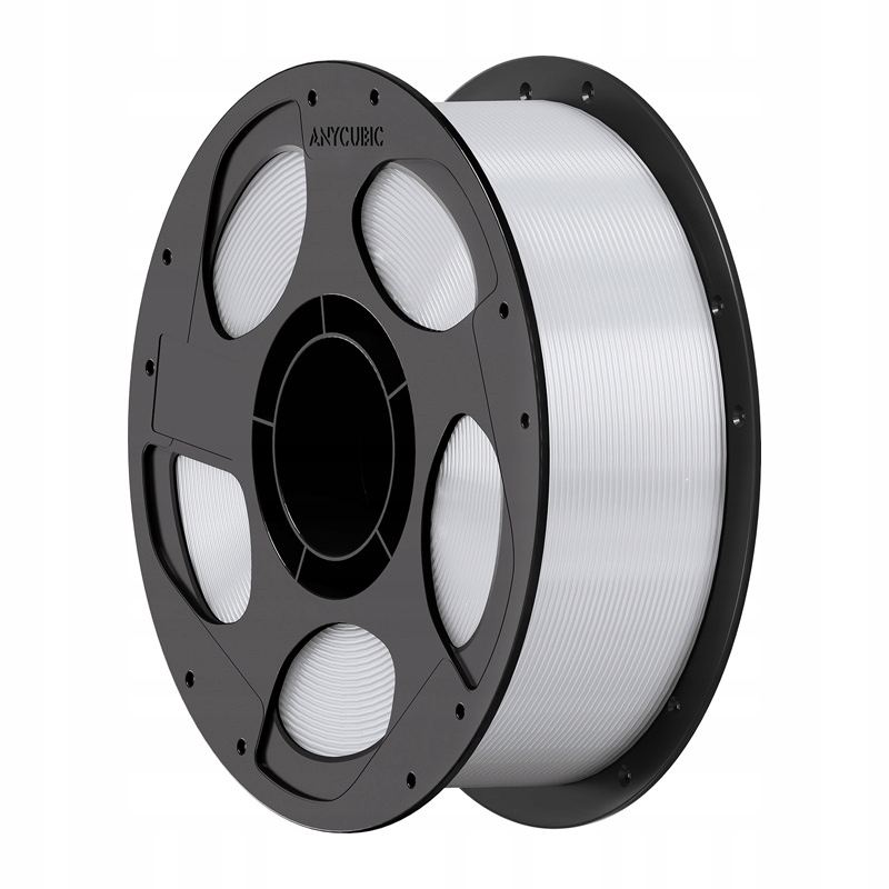 Anycubic Filament Pc pro 3D tiskárnu Průhledný Odolný 1 kg Bílý