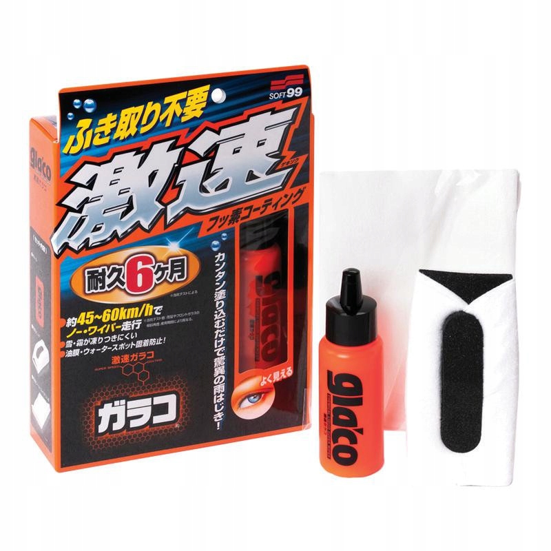 Soft99 Glaco Quick Type niewidzialna wycieraczka