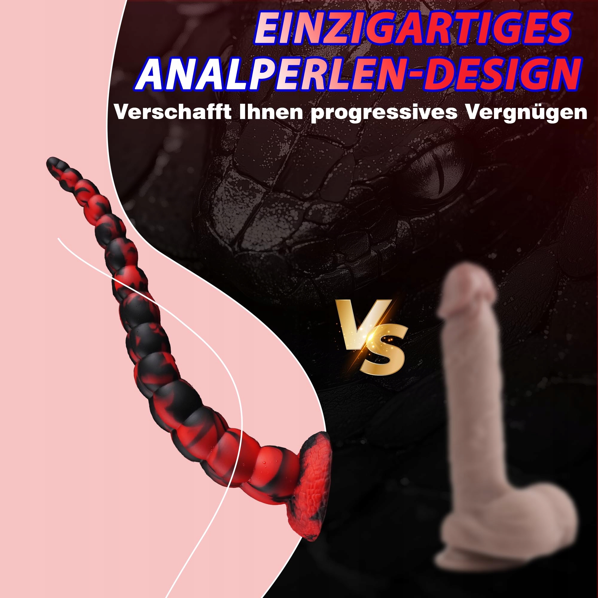 MONSTER Dildo 38CM Fantasy Alien Smok Analny Długi Z Przyssawką — miniatura 4