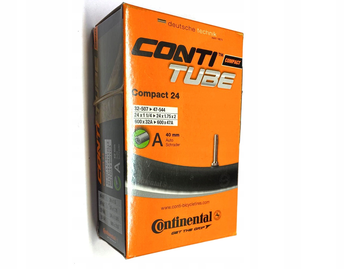 Continental Compact 24x1 3/8-1.75 dętka wentyl Auto