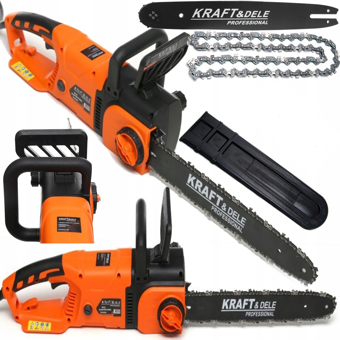 Piła Do Drewna Elektryczna Łańcuchowa 3100W 40cm