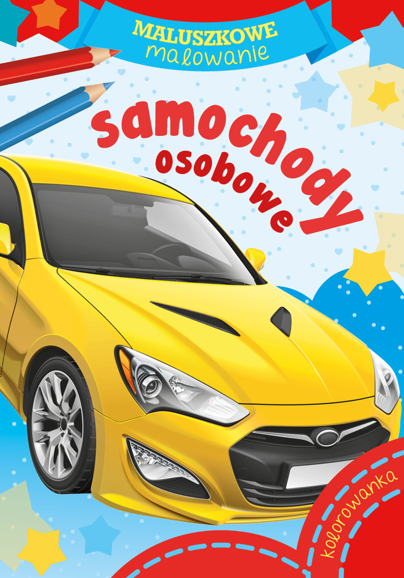 

Maluszkowe malowanie Samochody osobowe Kolorowanka
