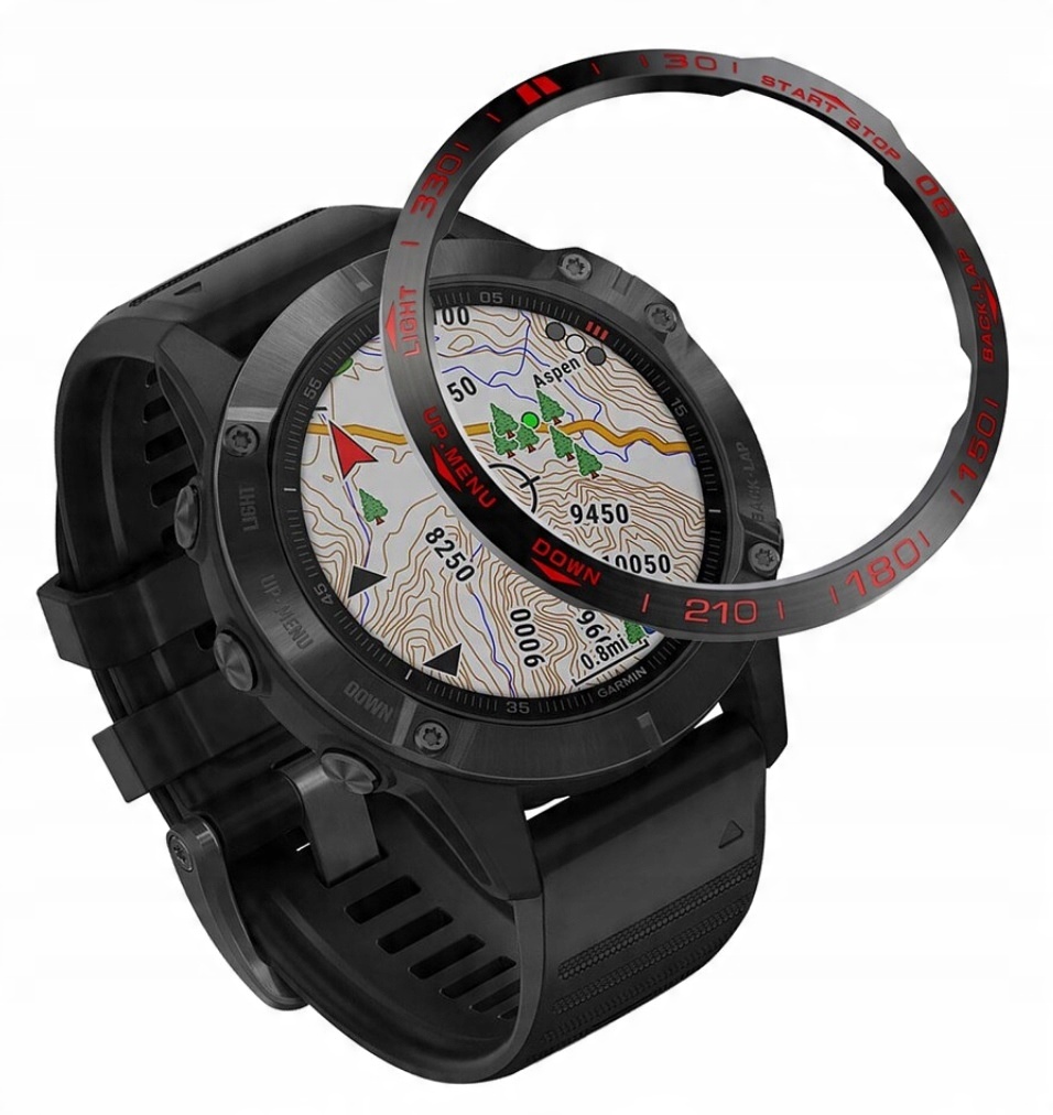 

Bezel Ring Pierścień Stal Garmin Fenix 6 6 Pro