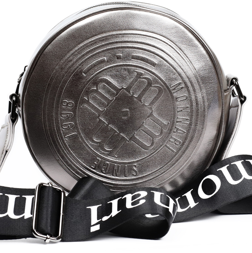 

Torebka Listonoszka Monnari Metal Logowany Pasek