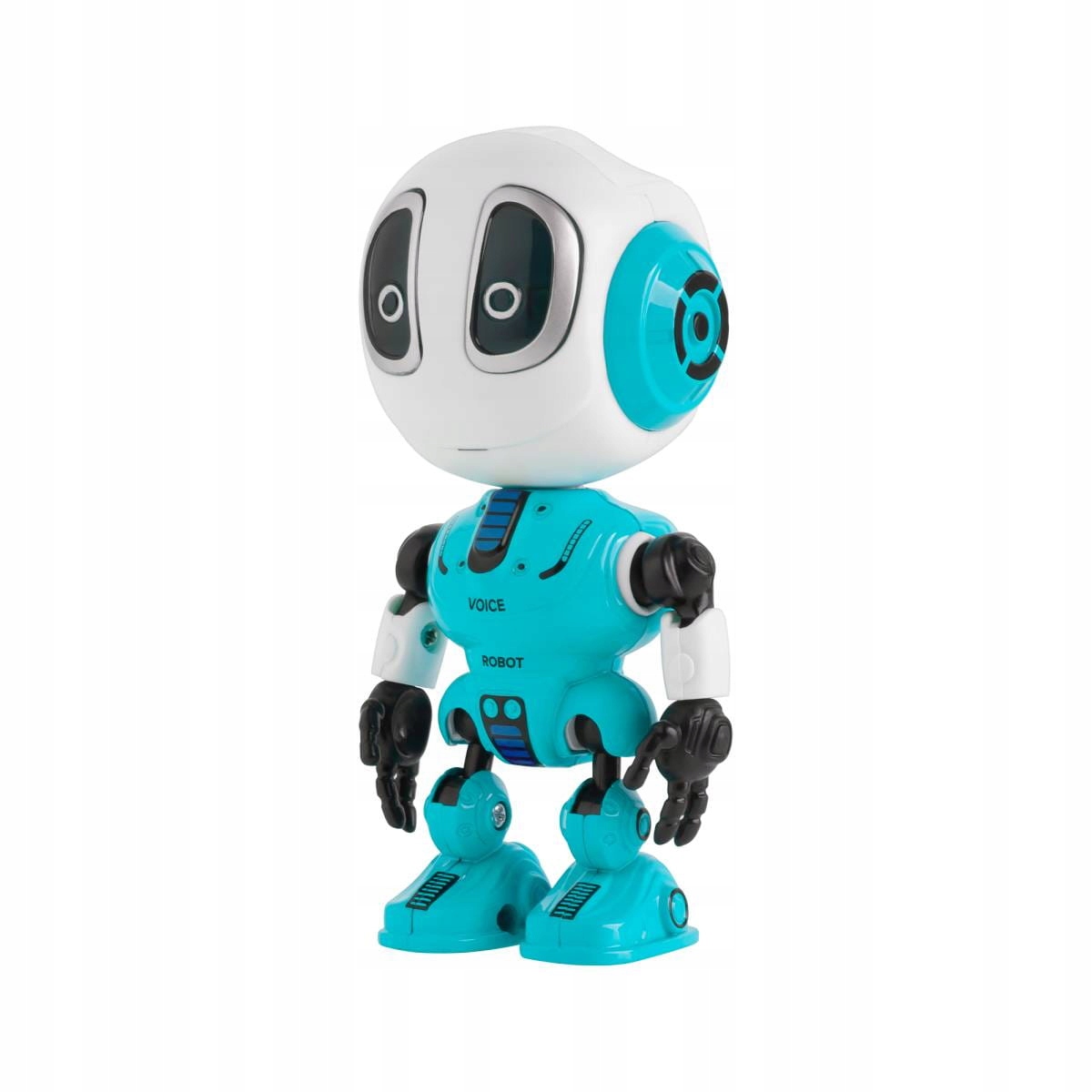 Robot VOICE BLUE mówi powtarza świeci Rebel