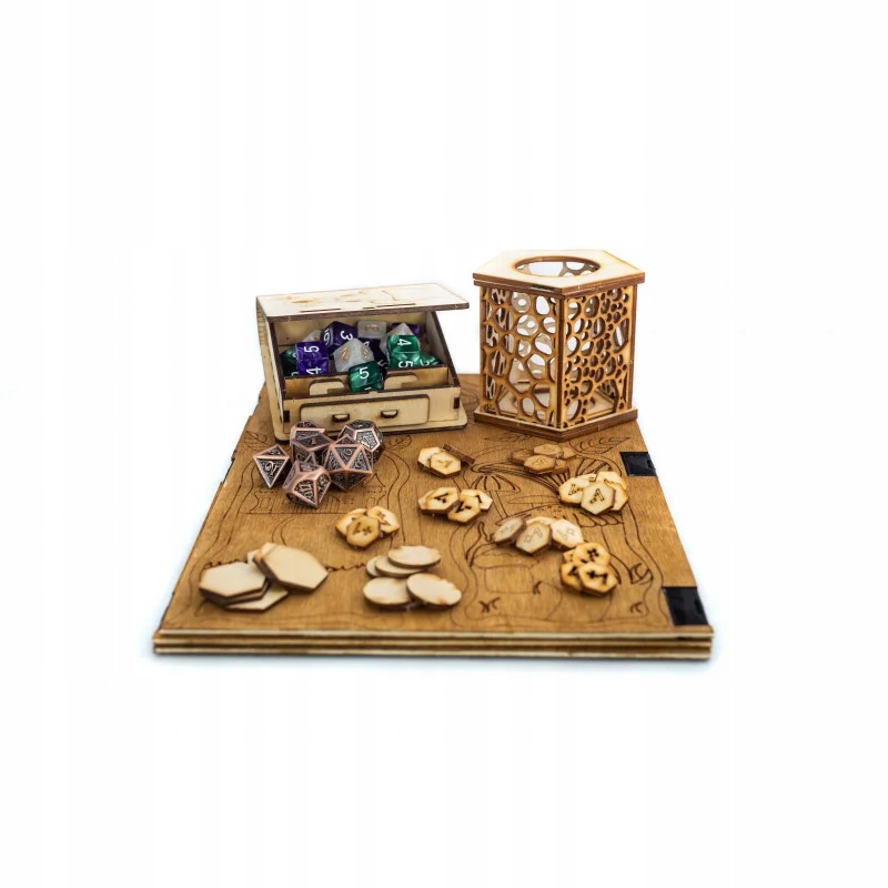 COUNTER LICZNIK ŻETONY DREWNIANE HEX +1 (10 SZTUK) Nazwa LICZNIKI MONETY COUNTER STATYSTYKI DO GIER RPG BITEWNIAKÓW RPG FABULARNE DRAGON WARHAMMER FANTASY DUNGEONS & DRAGONS WIEDŹMIN WITCHER