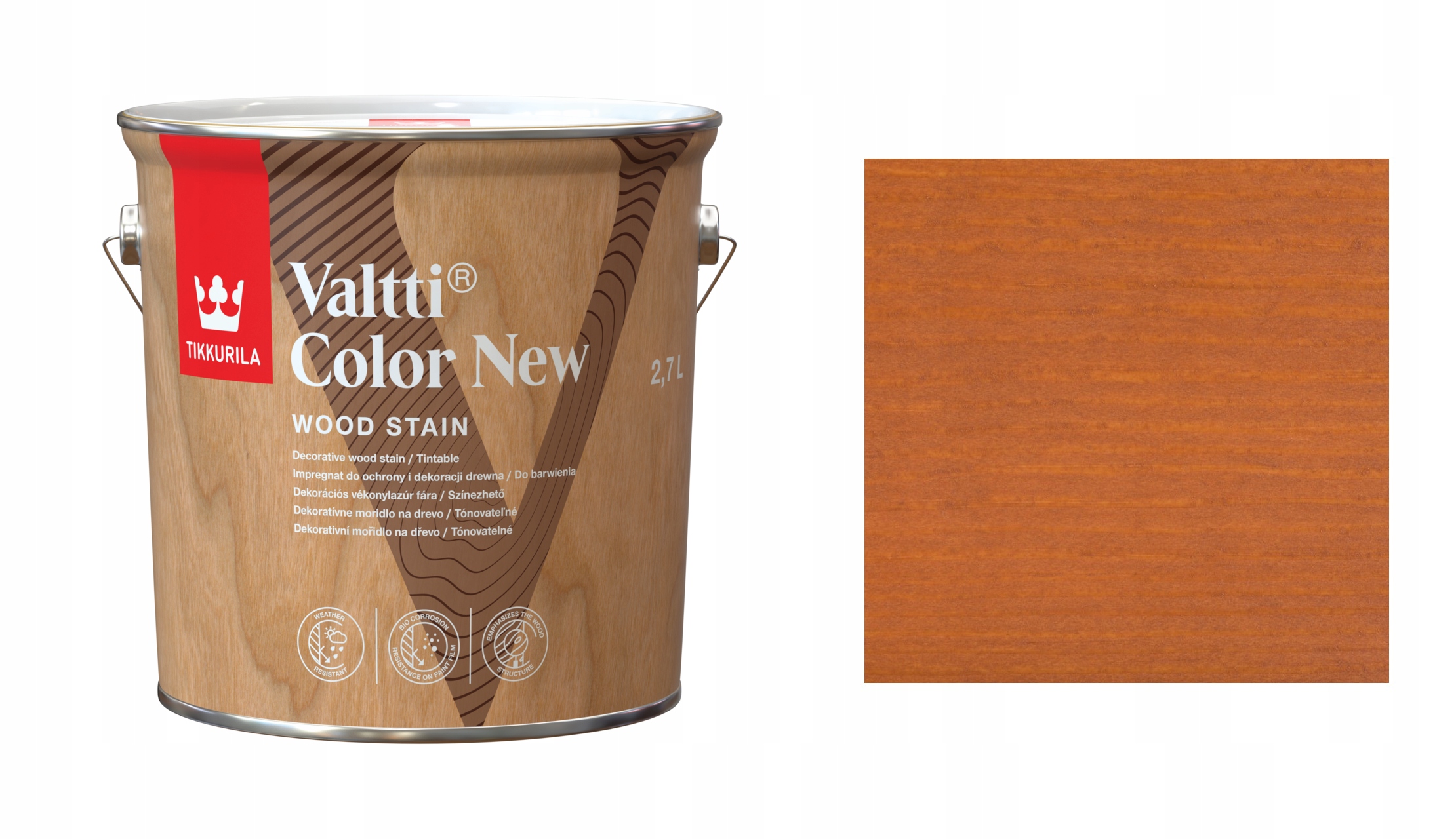 Tikkurila Valtti Color New 2,7L 5055 Manty Impregnat Ochronny