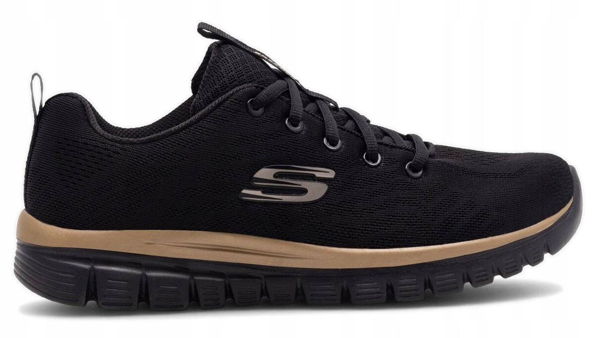 Skechers černé dámské sportovní boty Graceful Get Connected 35