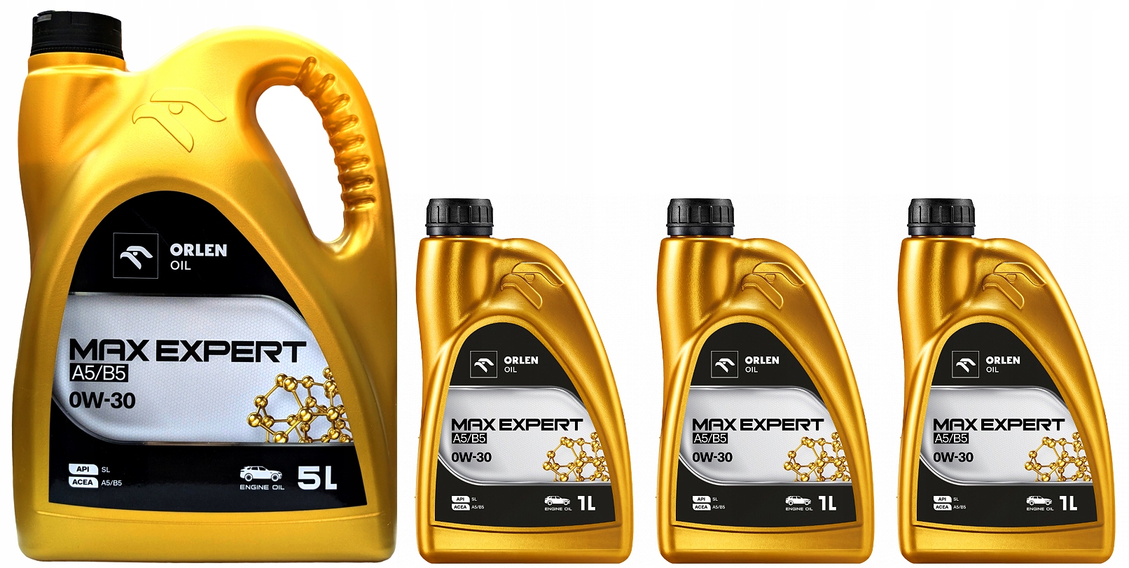 Motorový olej Orlen Oil Max Expert A5/B5 Volvo 0W30 8L
