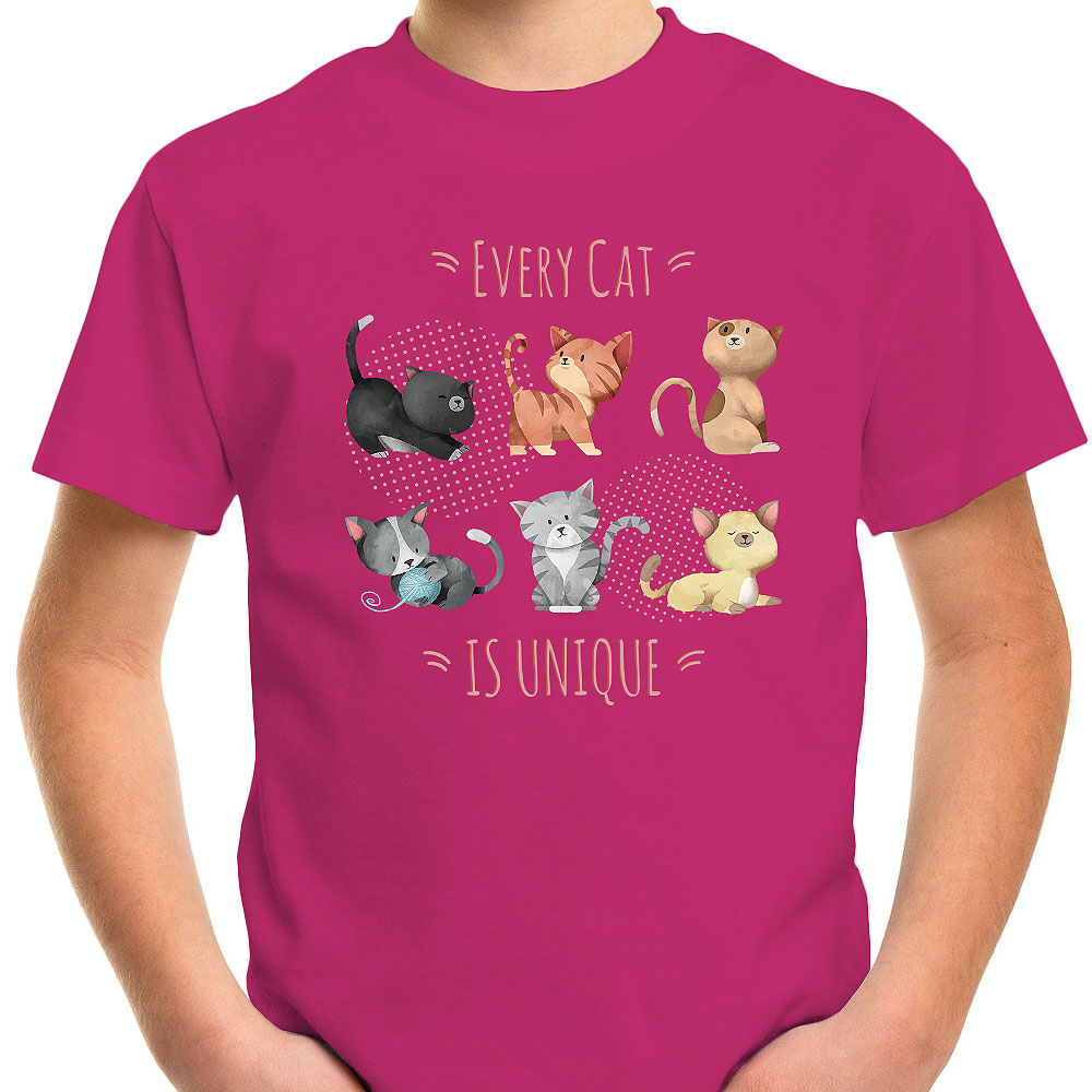 T-SHIRT KOSZULKA DLA DZIECKA KOTY KOTKI 164 SUPER JAKOŚĆ