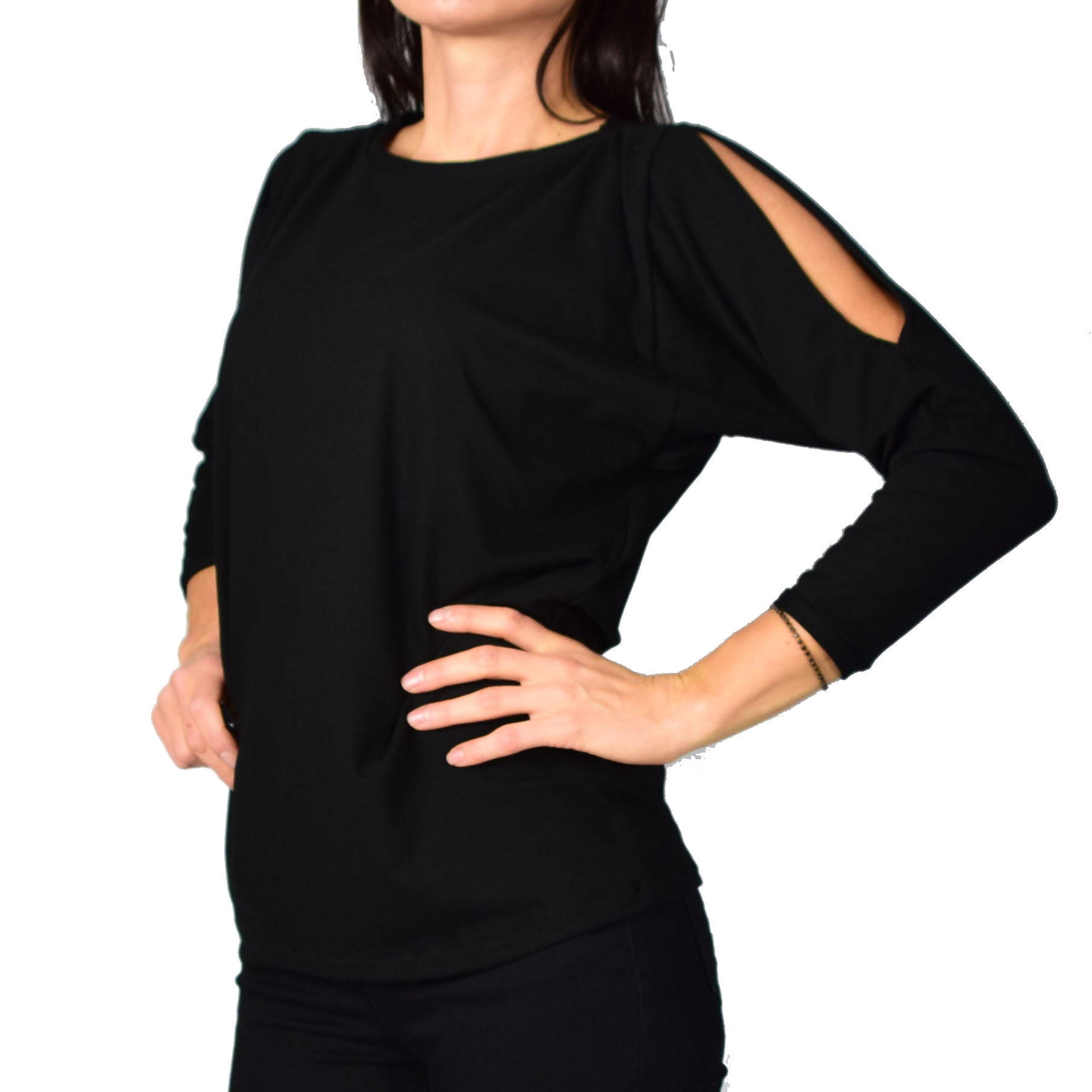 

Xs/s Amy nietoperz ramiona cotton singiel 1136