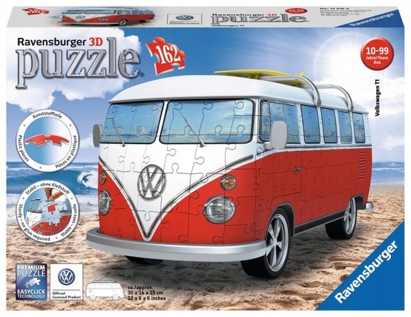 

Puzzle 3D Volkswagen Bus T1 162 elementy