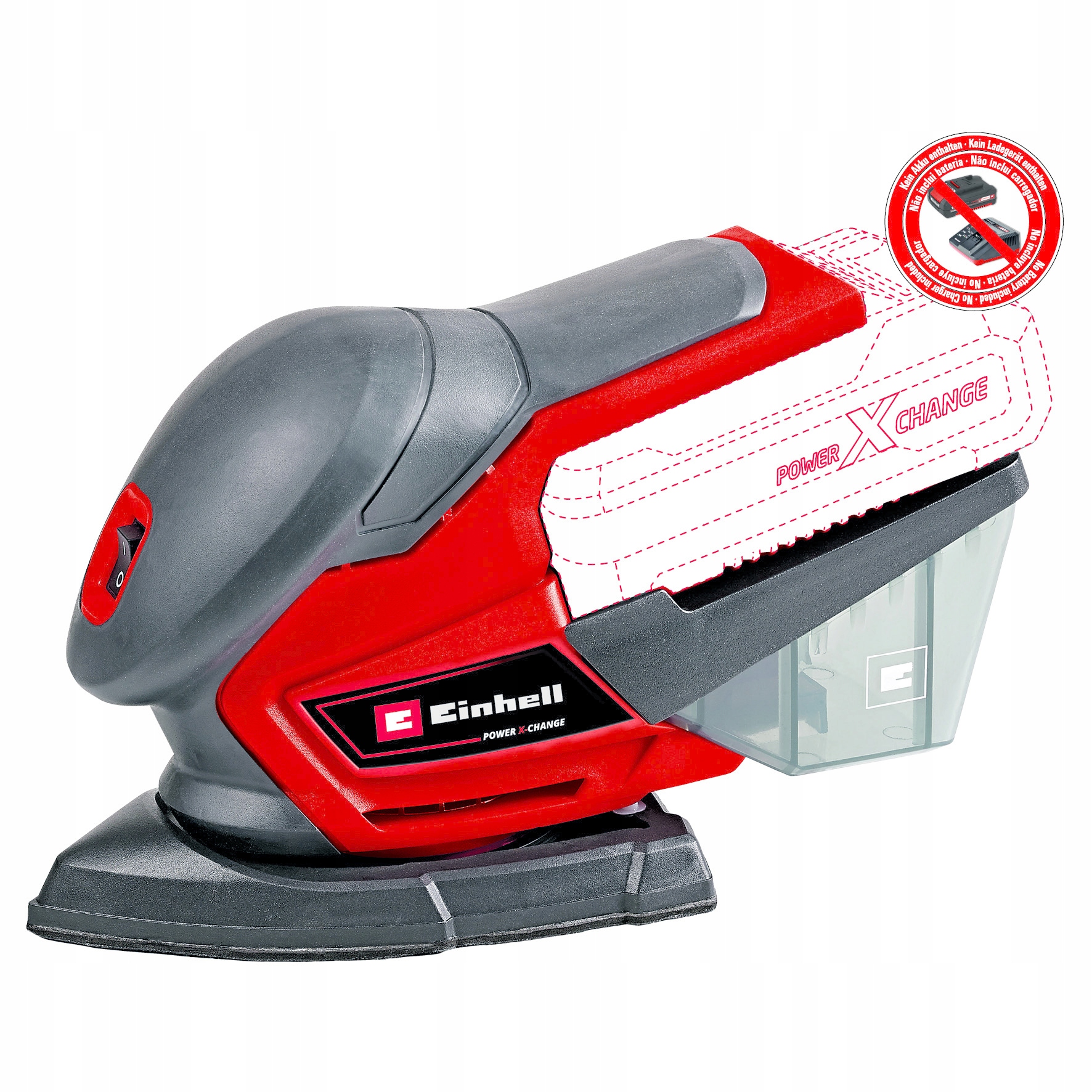 Einhell bruska vibrační Aku Te-os 18/150 Li Solo