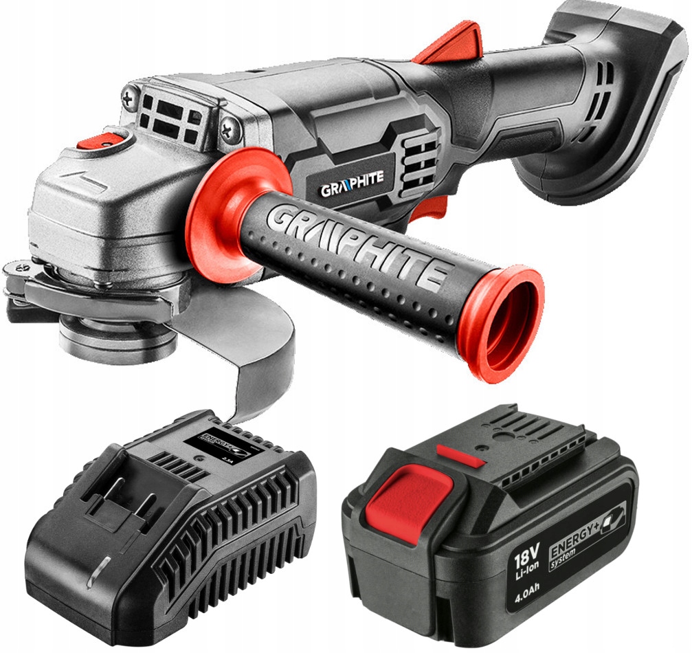 

Graphite Szlifierka Kątowa 18V 1x4,0Ah E+ 58G003