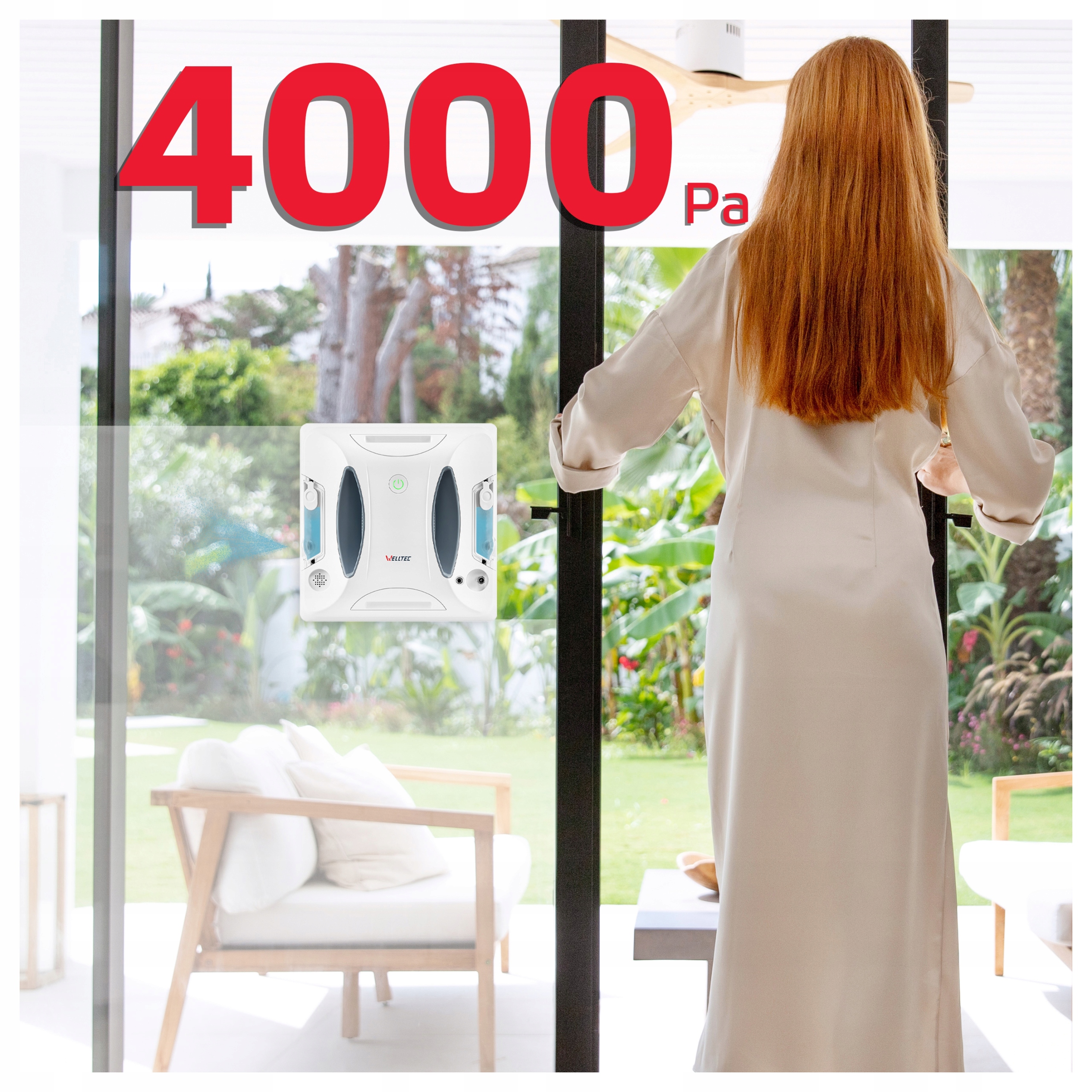 WELLTEC RX3 PRO - MYJKA DO OKIEN | 4000Pa | WiFi | PILOT + AKCESORIA Kod producenta RX3 Pro