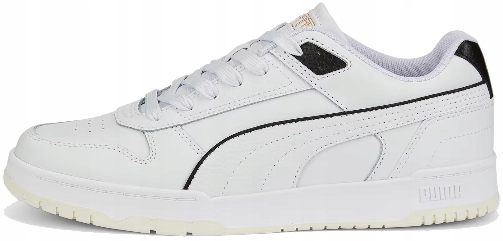 Puma Rbg Game Low Pánské sportovní kožené boty Bílé tenisky vel.
