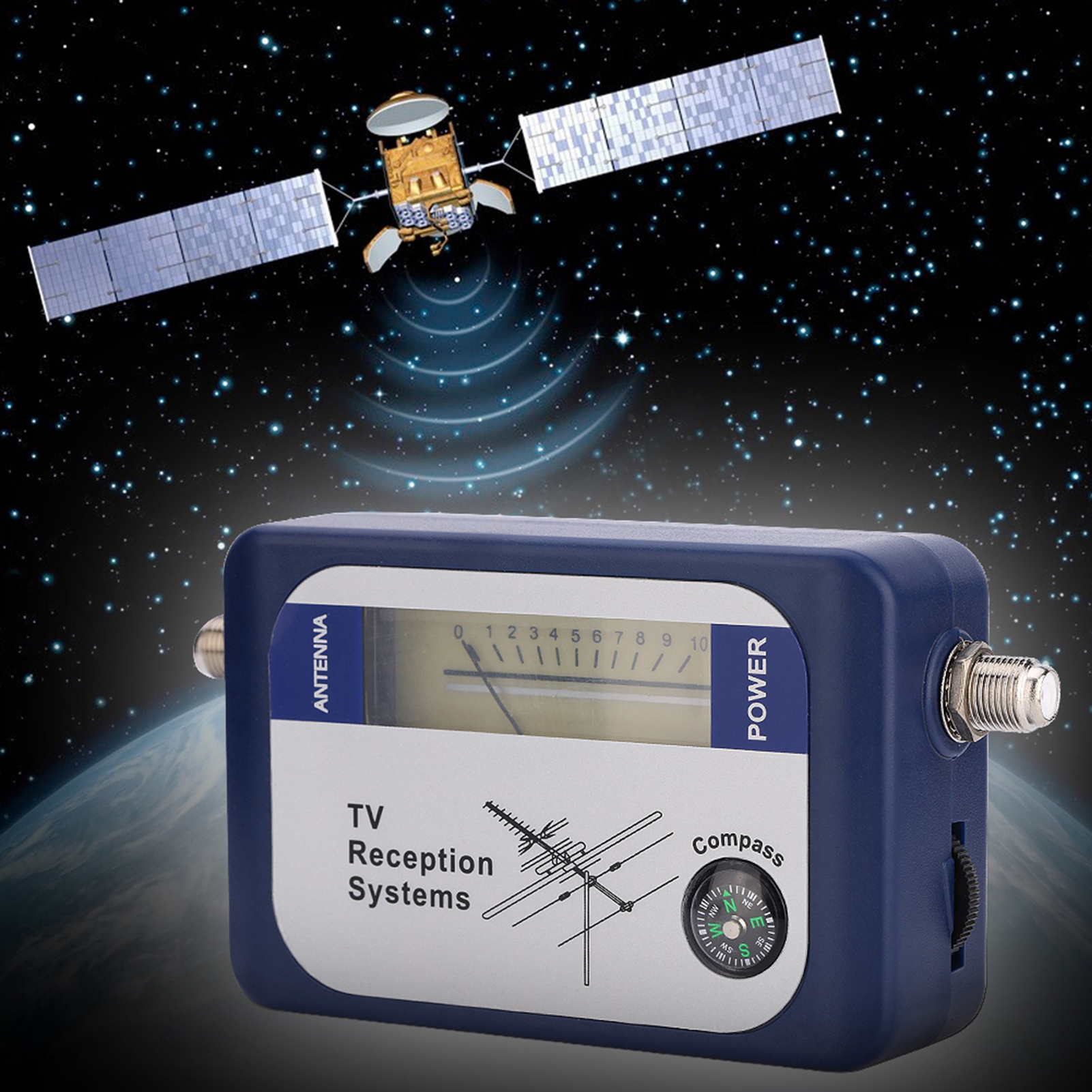 MIERNIK SYGNAŁU ANTEN TELEWIZJI NAZIEMNEJ DVB-T Marka bez marki