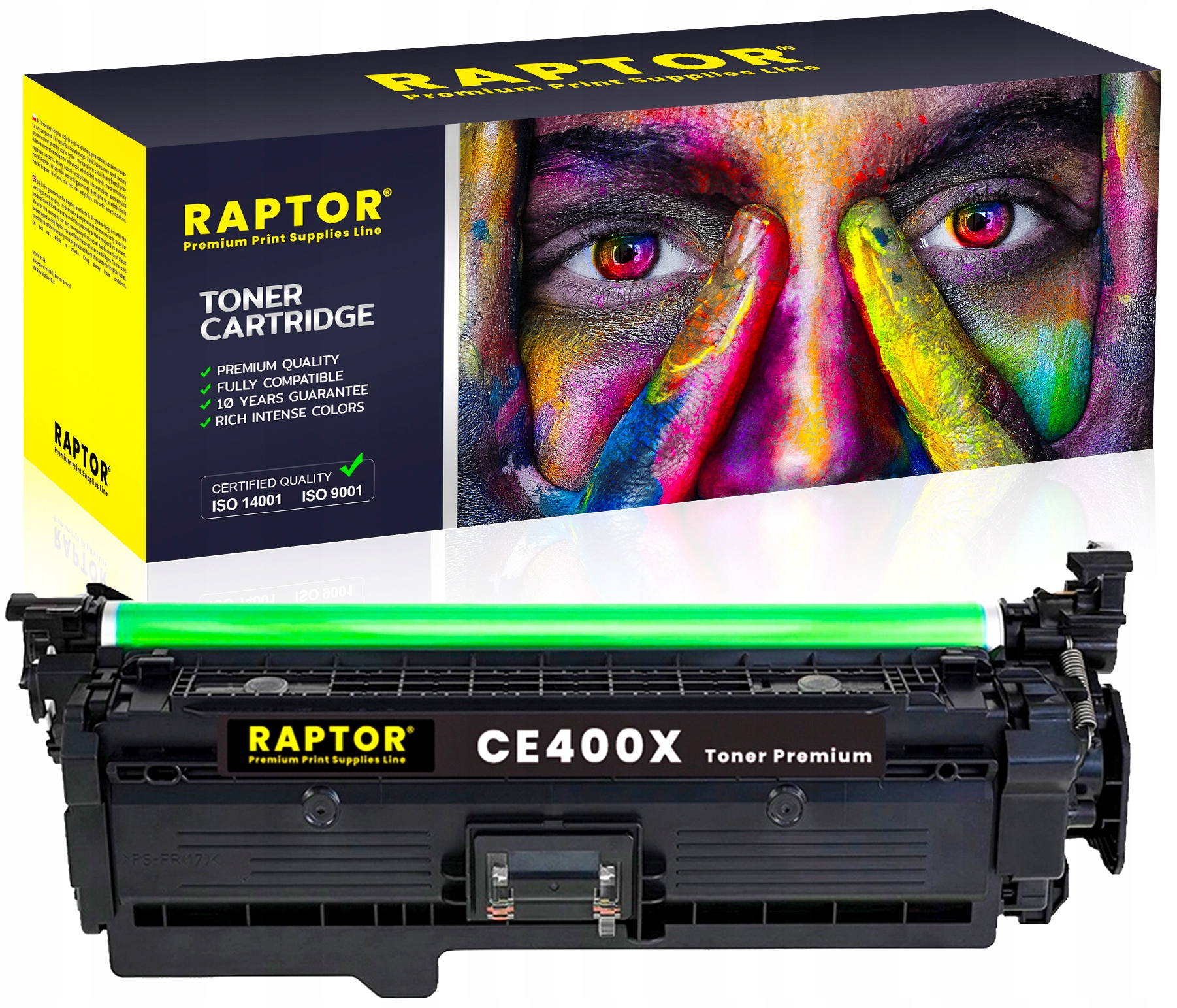 Toner Pro Hp M575c M570dn M570dw CE400X Černý