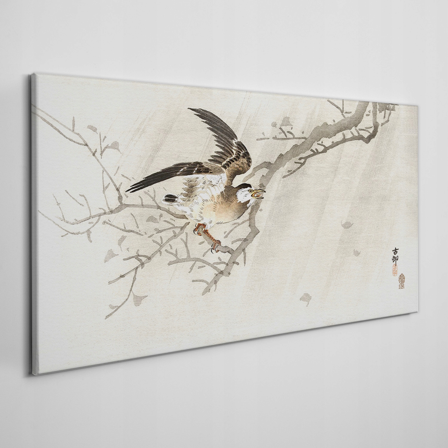 

Obraz na płótnie Gałąź zwierzęta ptaki 140x70 cm