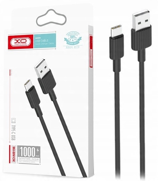 

Kabel Usb typ C 2.4A 1m Szybkie Ładowanie 100cm Xo