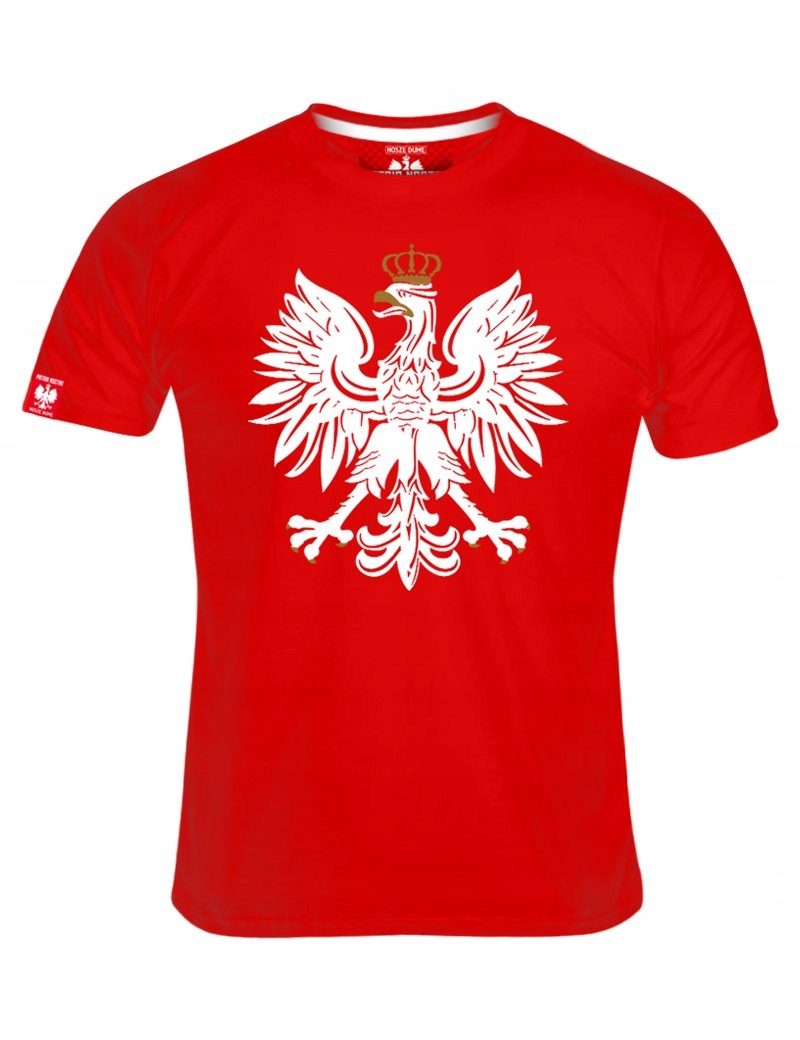 Koszulka męska Kibica Mecz Siatkówka Mistrzostwa Polska Orzeł Poland