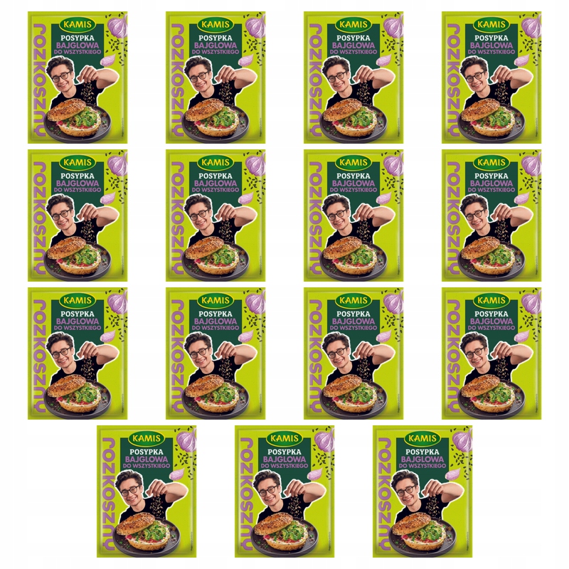 Kamis Posypka Bajglowa do Wszystkiego 15 g X15