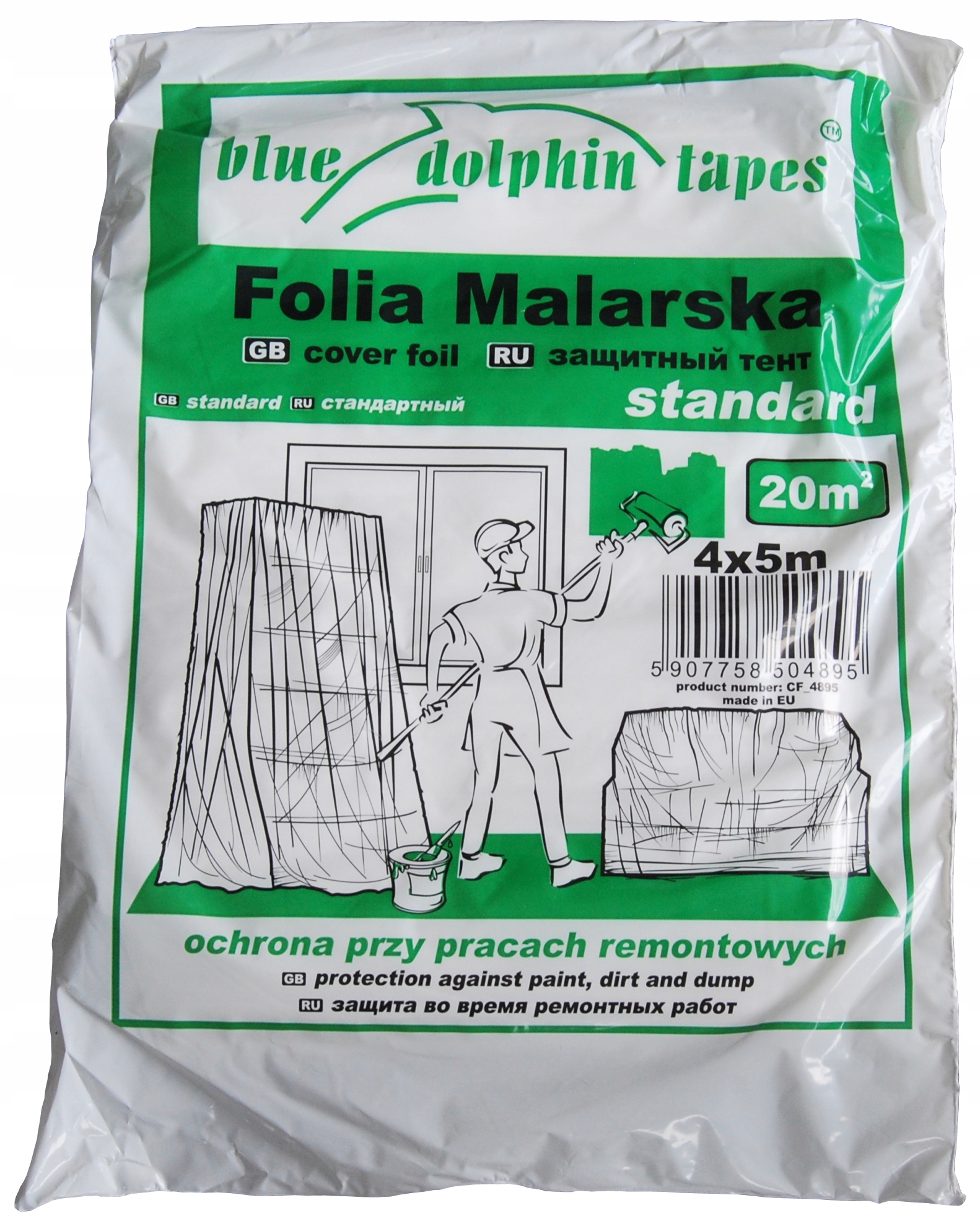 

Blue Dolphin Folia Malarska Standard 4MX5M