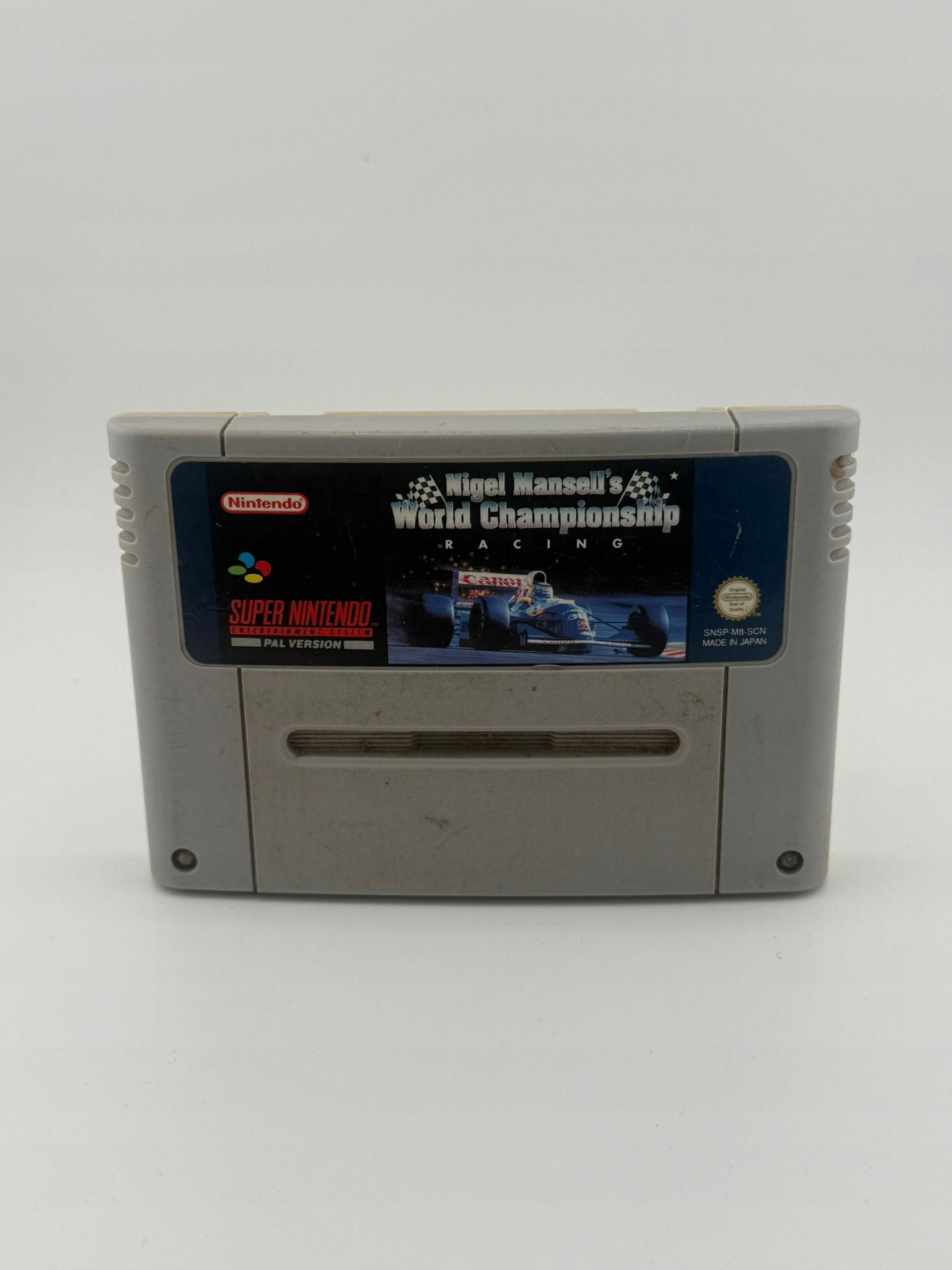 NIGEL MANSELL'S WORLD CHAMPIONSHIP RACING Nintendo SNES pudełkowa