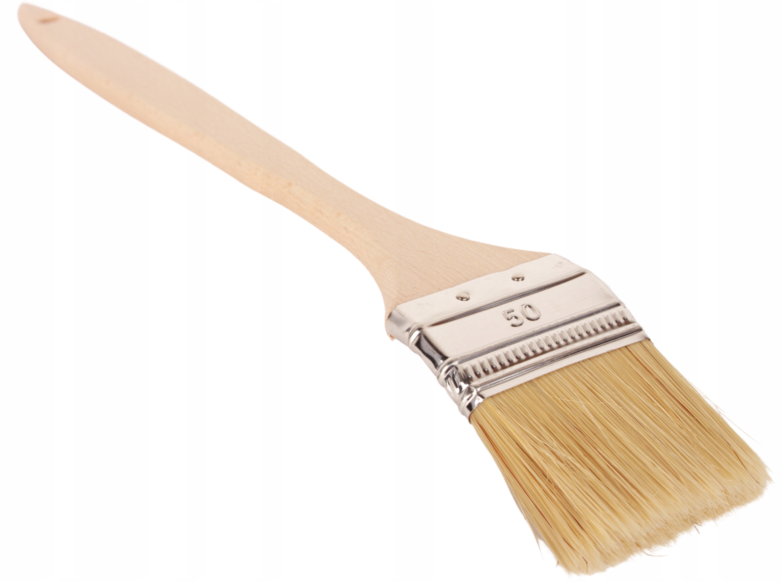 PĘDZEL KALORYFEROWY 50mm KĄTOWY MALARSKI NATURALNY