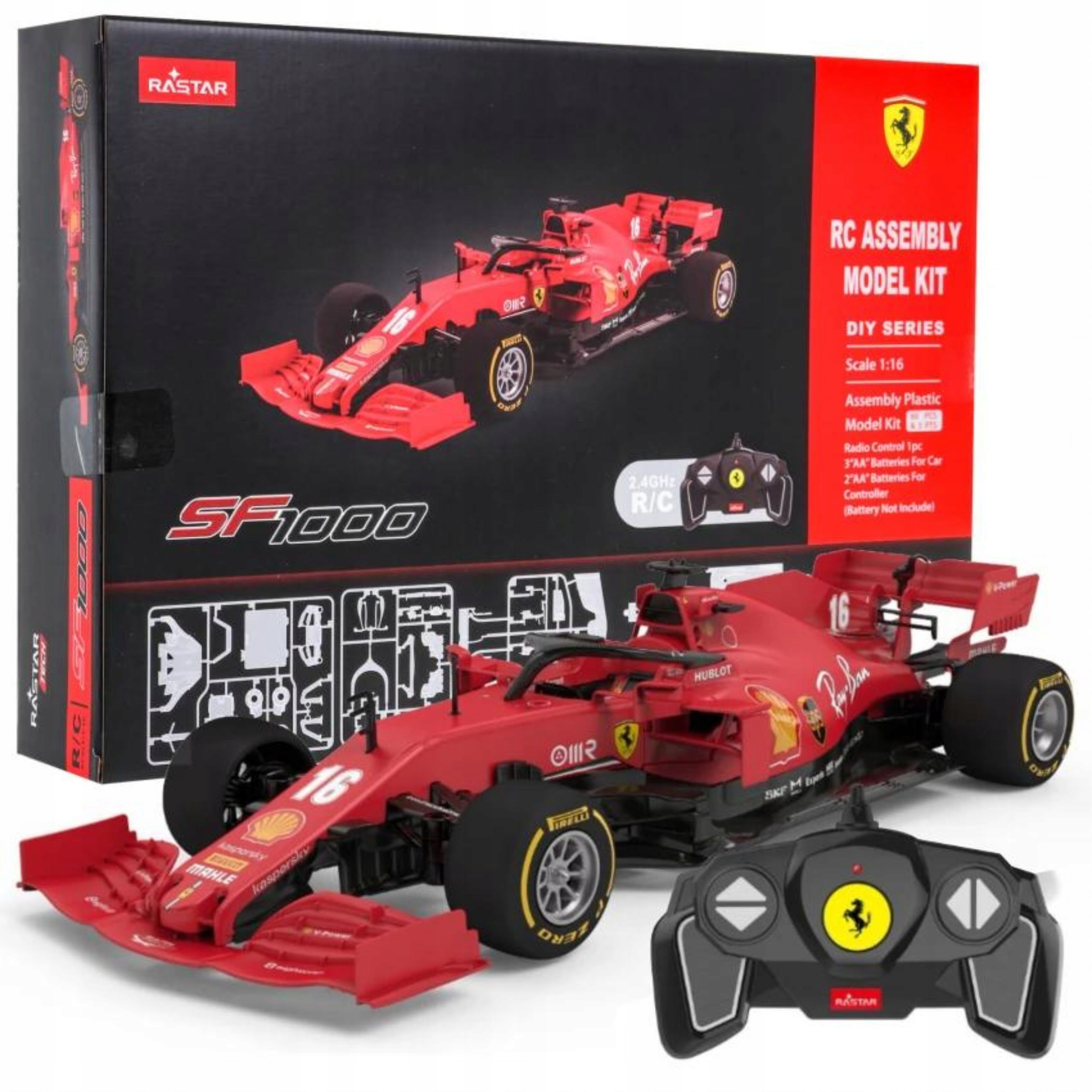 

Samochód Zdalnie Sterowany Ferrari SF1000 1:16 2w1