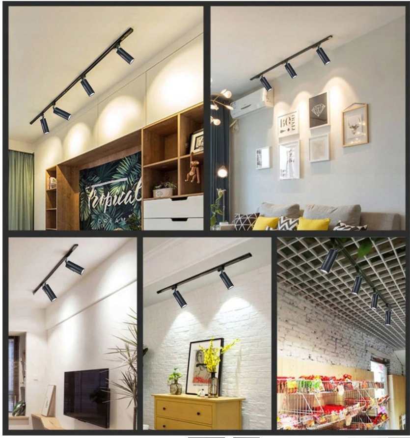 Reflektory kierunkowe LED 1fazowe salon fryzjerski Długość 2 m