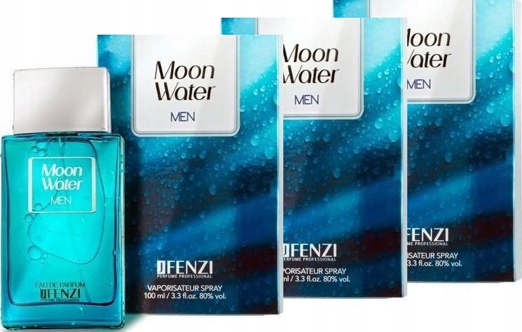 JFenzi Moon Water Men 3x100ml Edp Dárek