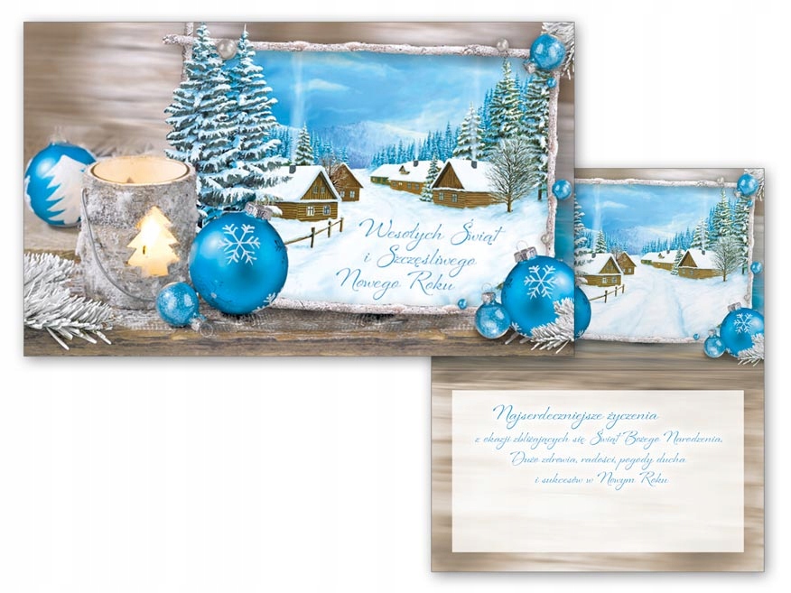 

Karnet Mały Laurka Kartka Święta Bn Koperta