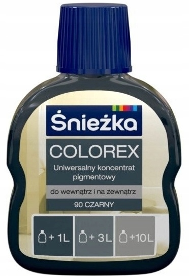 

Śnieżka Pigment Colorex Czarny 90 100ML