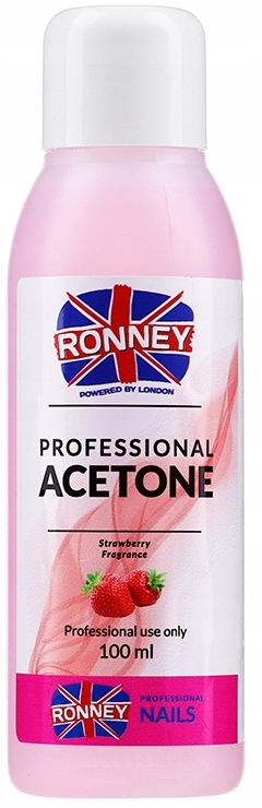 Ronney Aceton Kosmetyczny Remover Truskawka 100ml