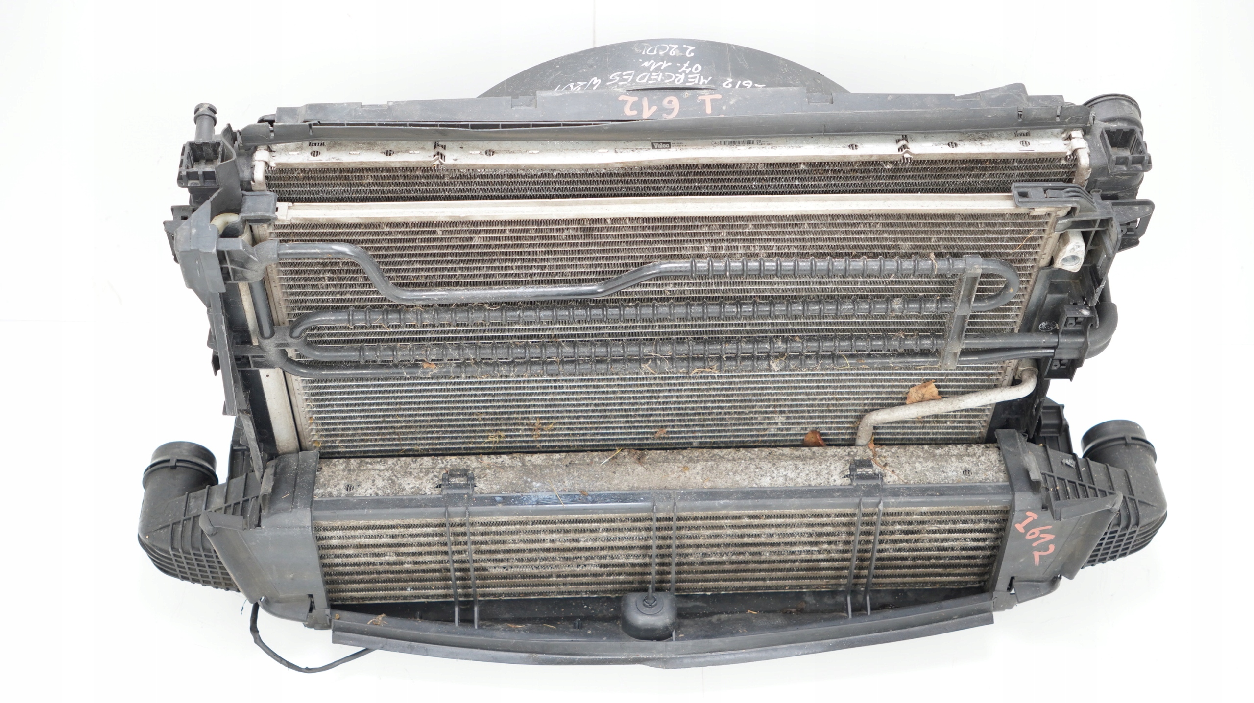 KOMPLET CHŁODNIC MERCEDES W204 07-11R 2.2 CDI