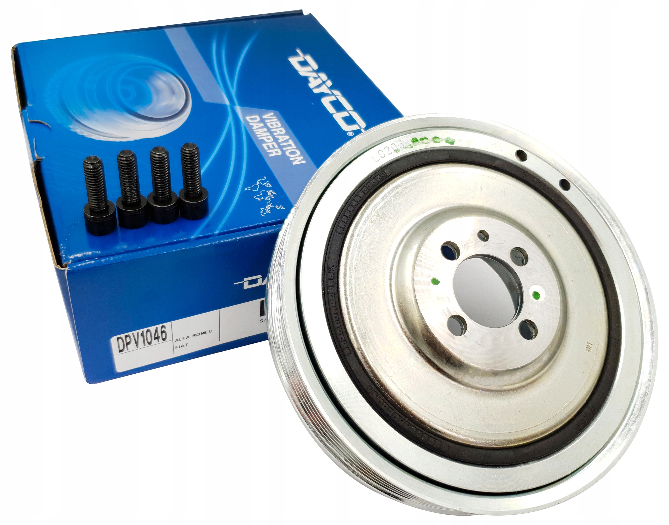 DAYCO ШКИВ DPV1046 FIAT PUNTO STILO 1.9 JTD