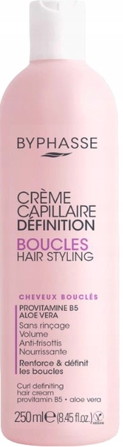 KREM DO KRĘCENIA WŁOSÓW BYPHASSE CREMA ACTIV BOUCLES 250 ML