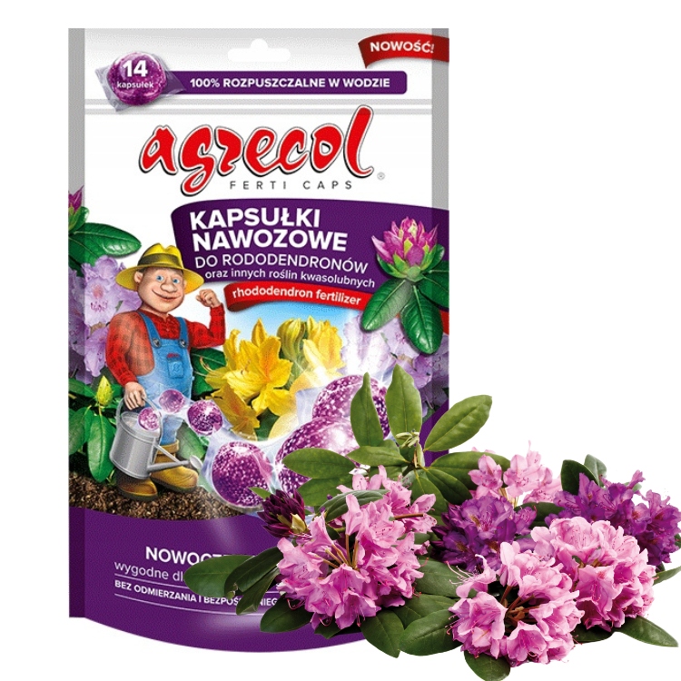 

Kapsułki Agrecol do roślin kwasolubnych 14 szt